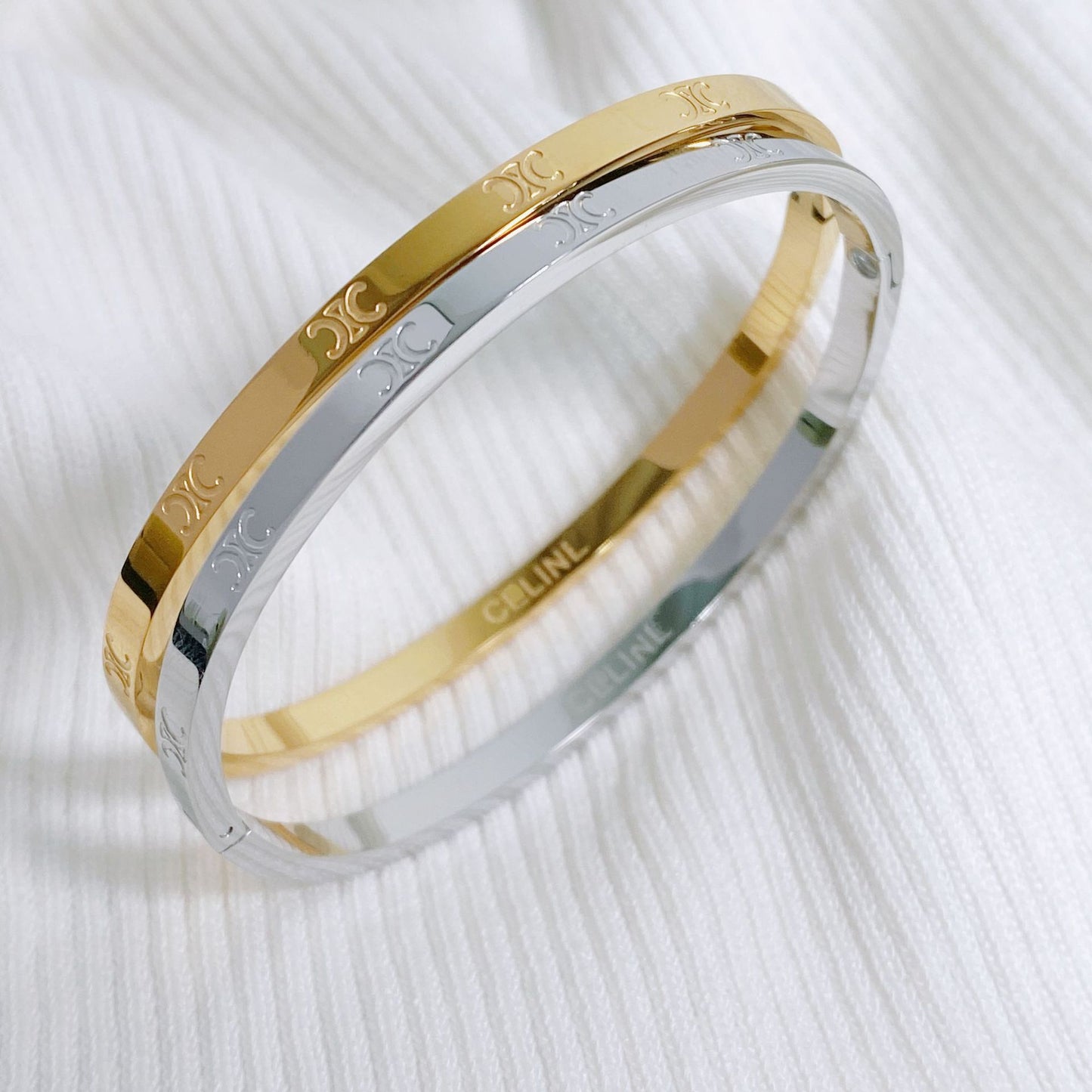 Titanium Steel Arc de Triomphe Bracelet