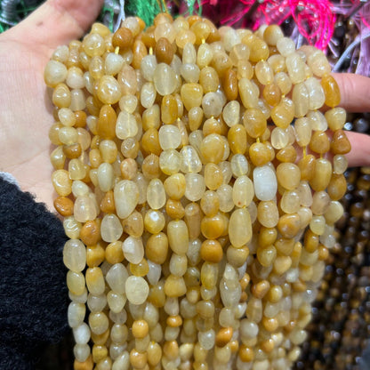 Ágata de cristal de ametista de pedra natural de 5-8 mm 