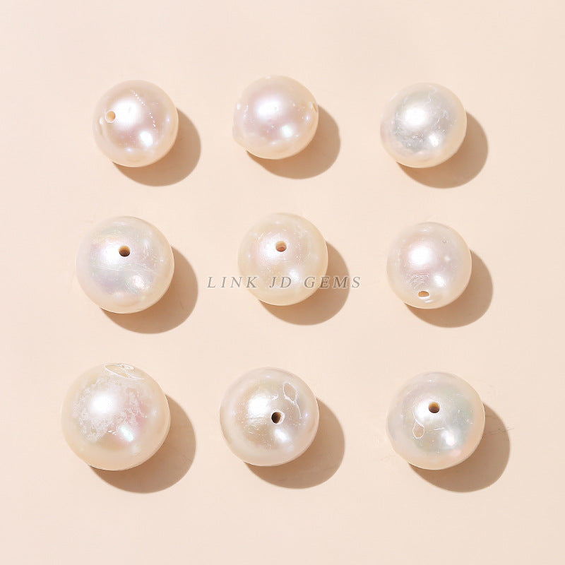 11-14Mm Baroque Pearl Round Bead Pendant