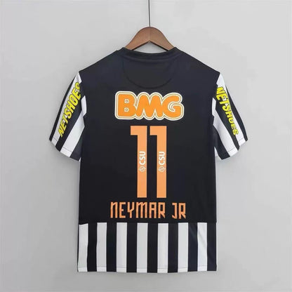Camiseta retro de local y visitante del Santos 12-13, 11 Neymar, manga corta 