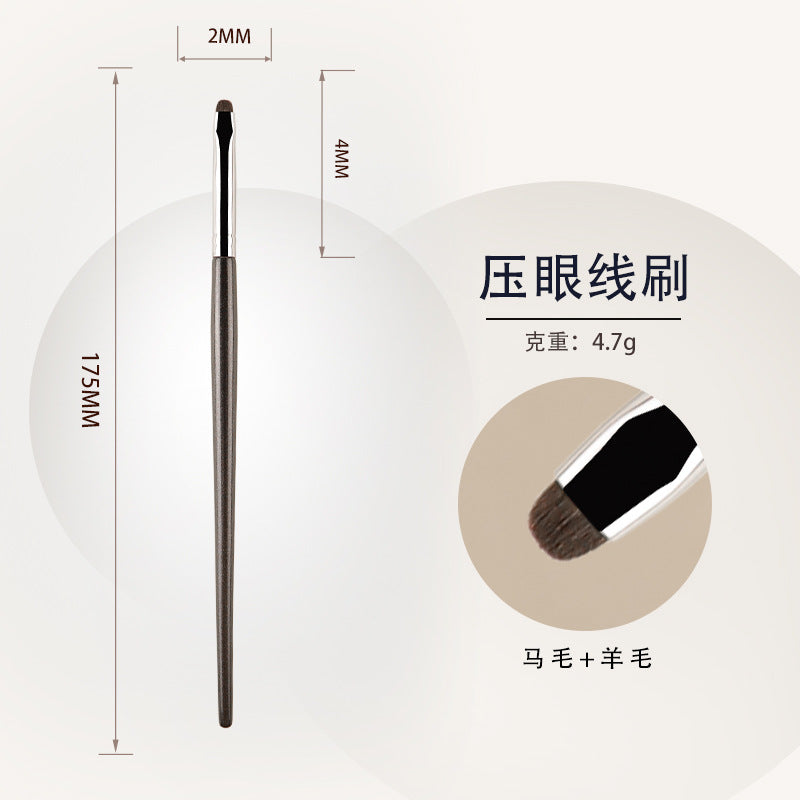 24-Piece Animal Hair Makeup Brush Set