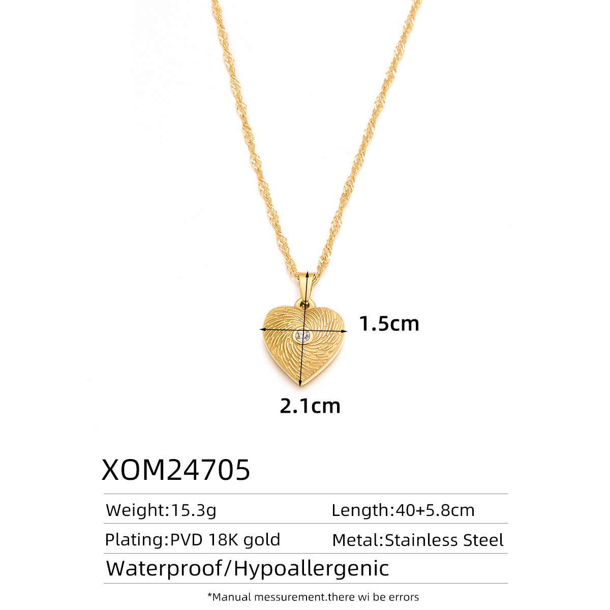 High-End Non-Fading Titanium Steel Women's Collarbone Necklace — INS Euro Style