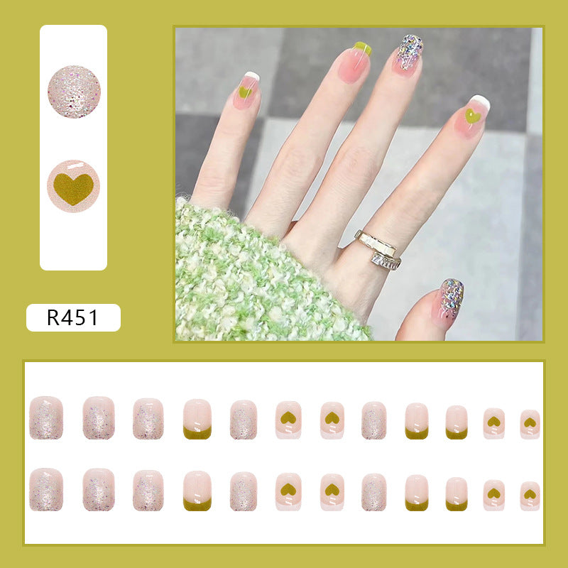 Fresh Nail Stickers Wearable Waterproof Premium