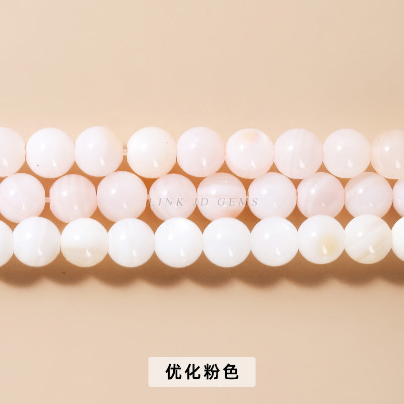 Extremely fine 3mm colored shell loose beads