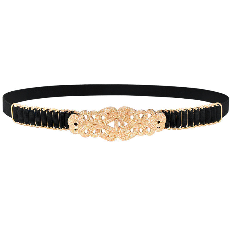 Elastic belt women's fine decoration trend