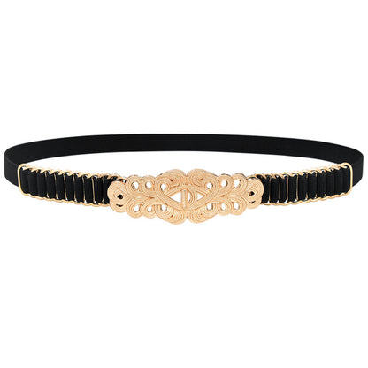 Elastic belt women's fine decoration trend
