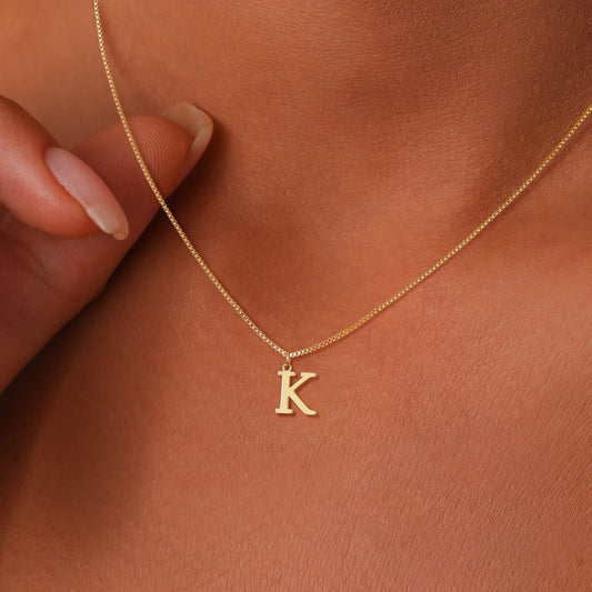 Collar de 26 letras en inglés de gran venta 