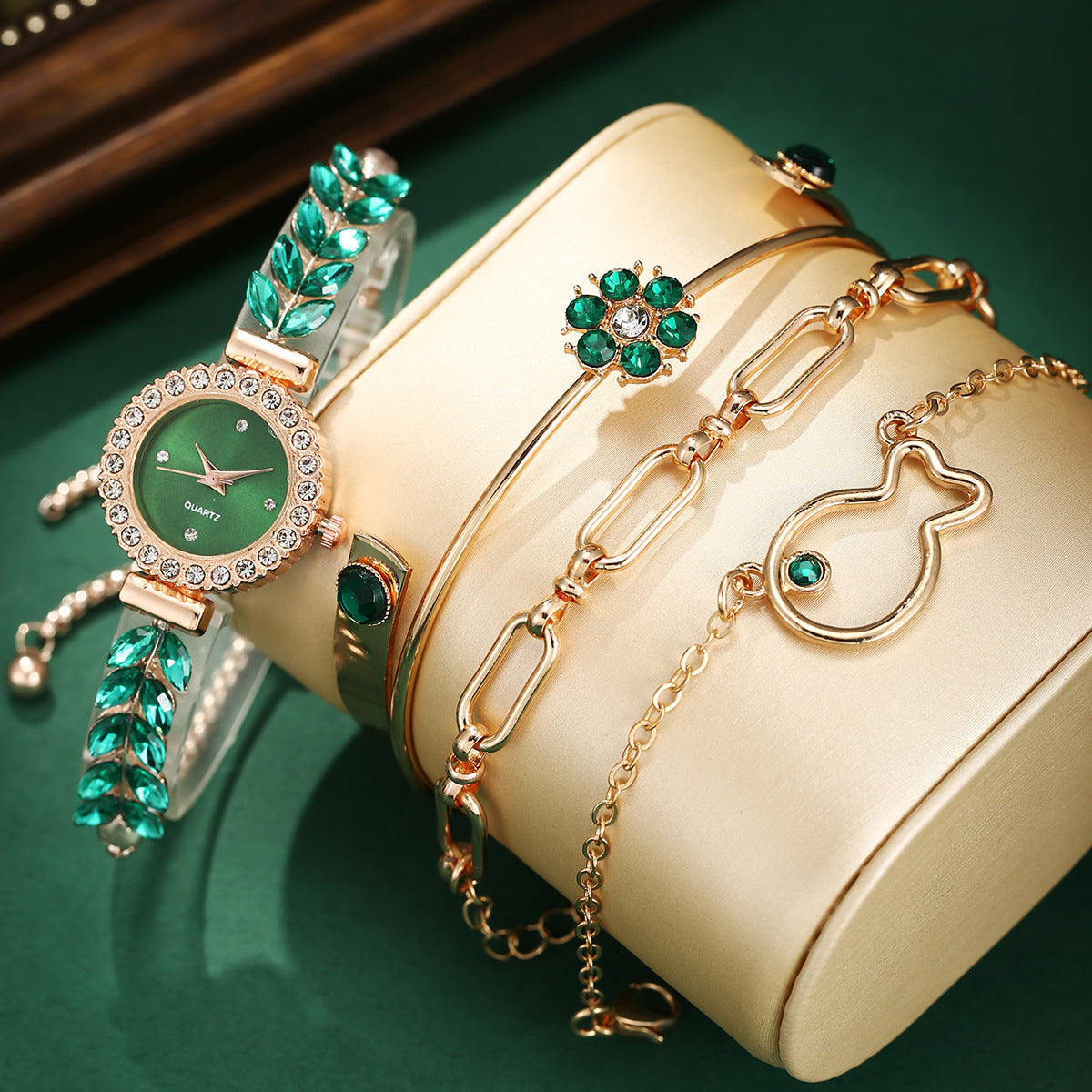 Quartz watch jewelry set wholesale