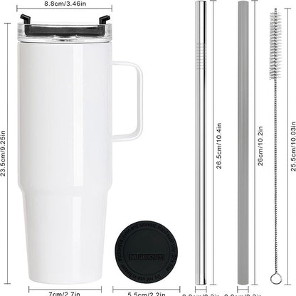 Stainless steel straw Bingba cup can be printed logo