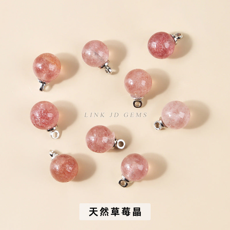Round bead pendant DIY jewelry accessories