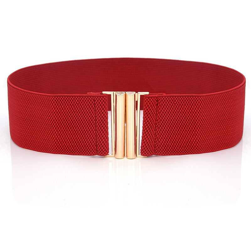 Elastic elastic waist seal metal buckle