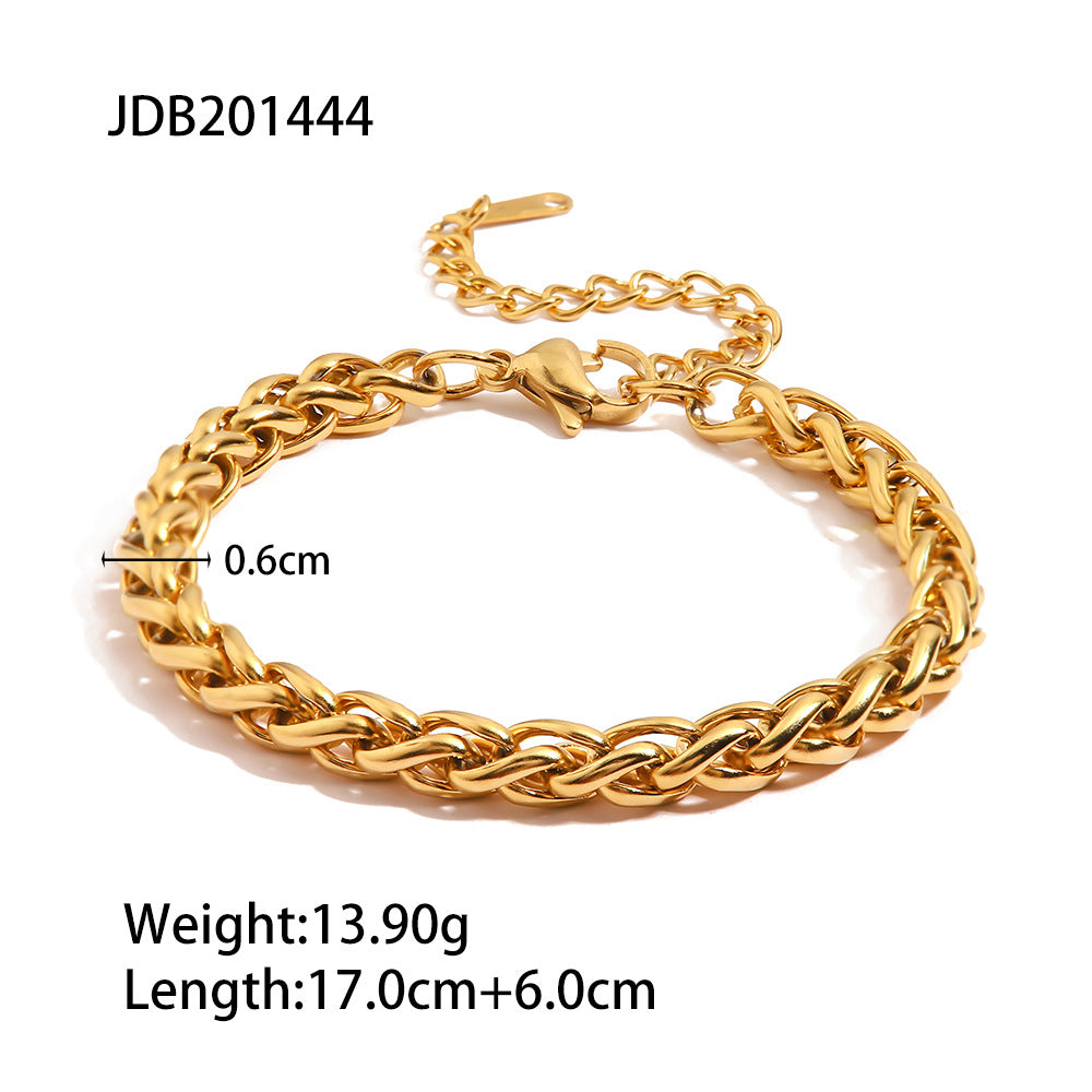 Stainless Steel Cuban Bracelet