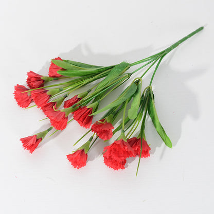 15 artificial carnation flowers