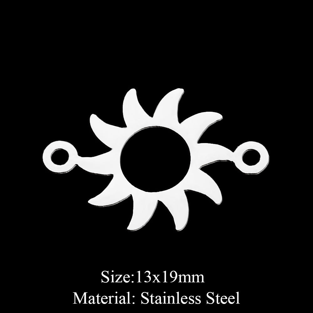 5 pcs/bag, eye fairy face pendant.