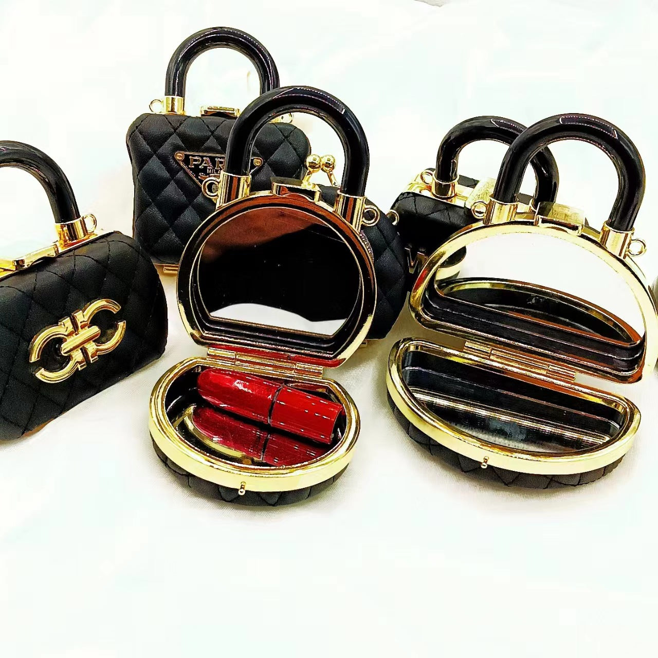 Bag fashion chain rhombus mouth red envelope