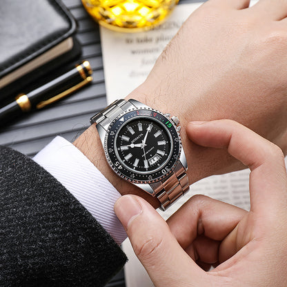 Fashion Men's Steel Belt Watch