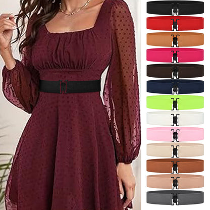 Elastic wide belt 5CM women