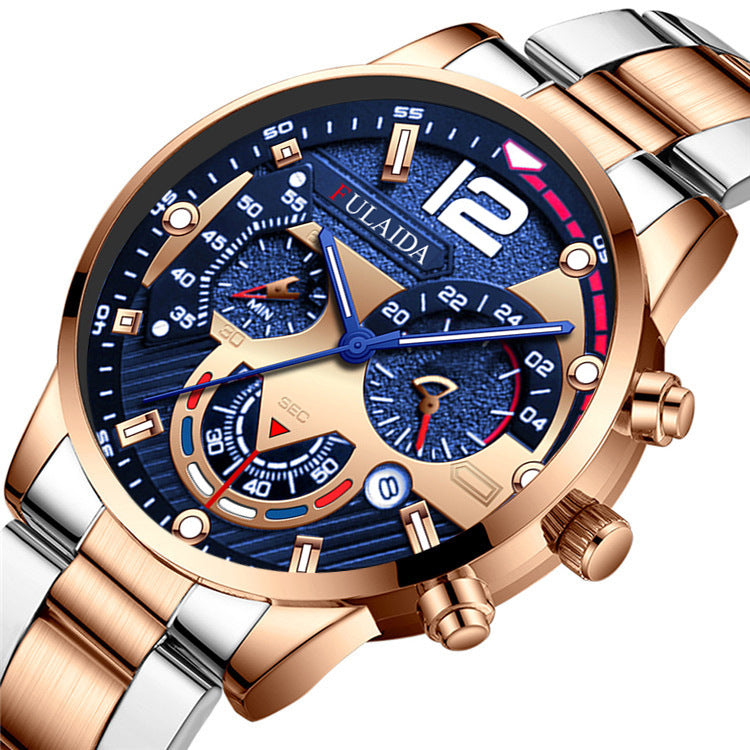 Cross-Border Luminous Calendar Men's Watch