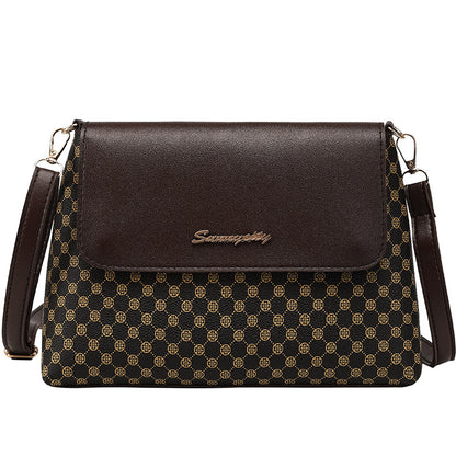 Printed small square bag