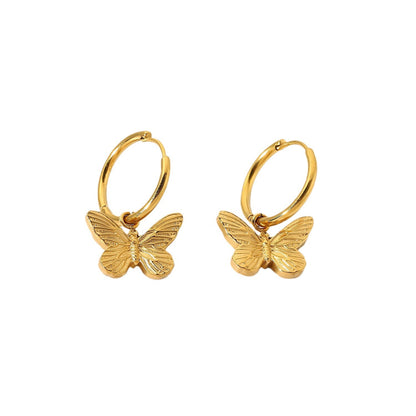 Vintage Butterfly Earrings