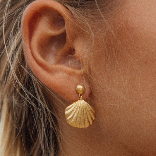 Steel Bead Stainless Steel Metal Earrings