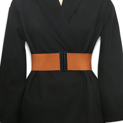 Chain elastic elastic waist seal women's belt