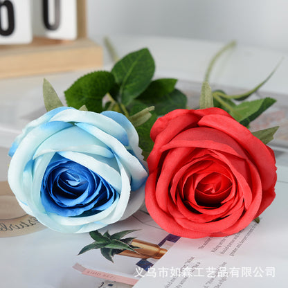 Simulation Royal Rose Silk Fabric Artificial Flower