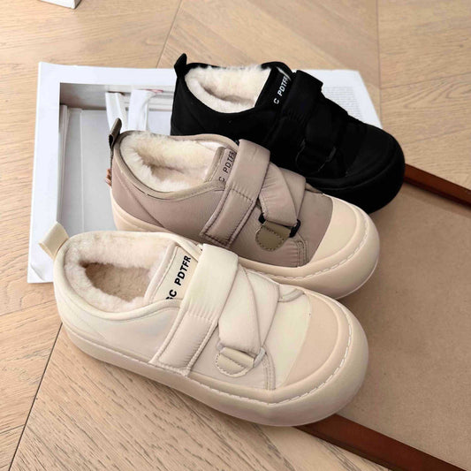 Thick sole warm casual shoes