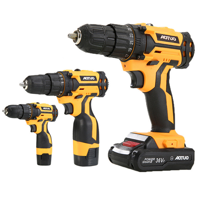 Cordless Lithium Drill Set Electric Screwdriver