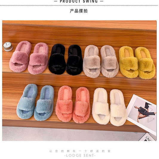 Slippers women's outer wear flat bottom