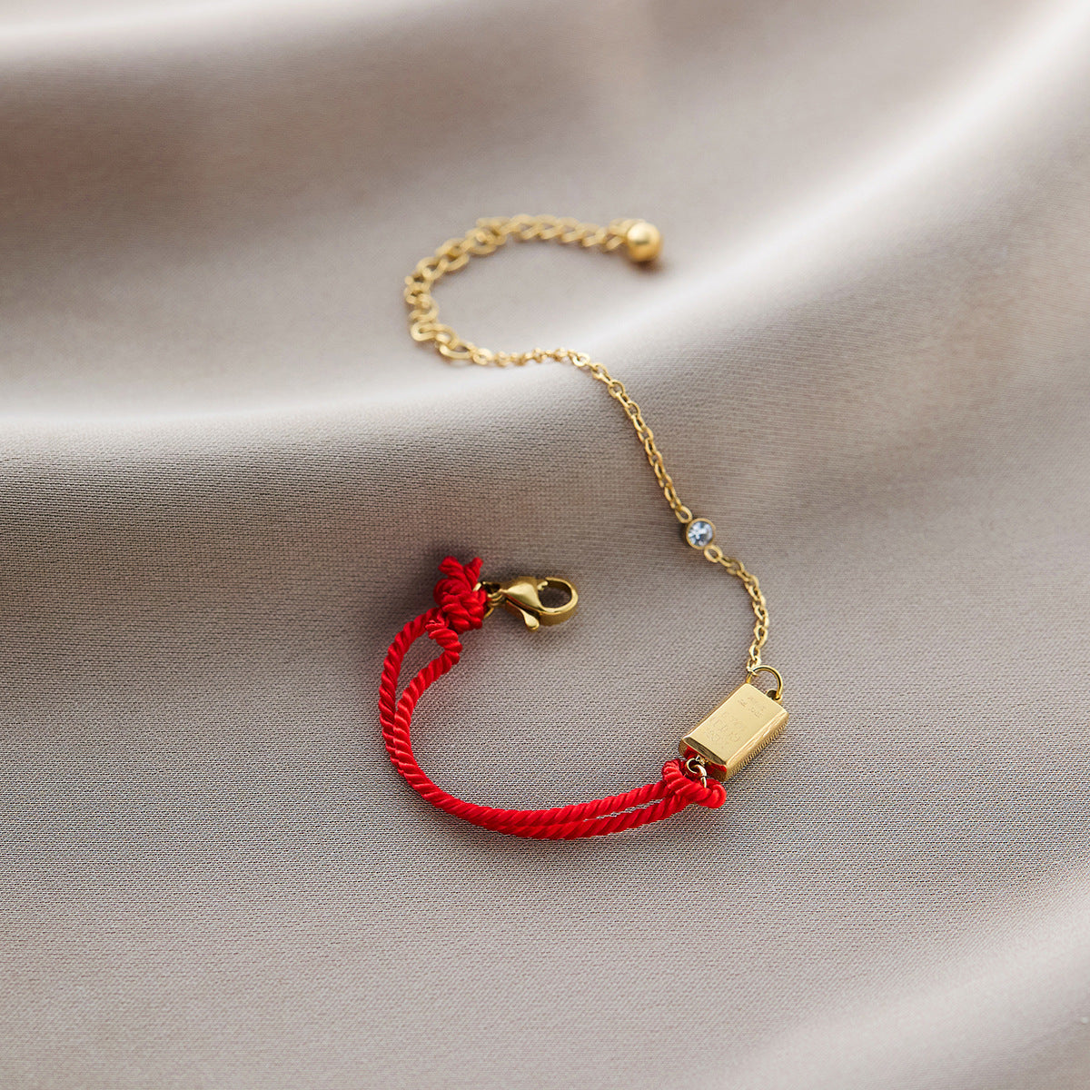 Titanium Steel Five-Leaf Clover Bracelet