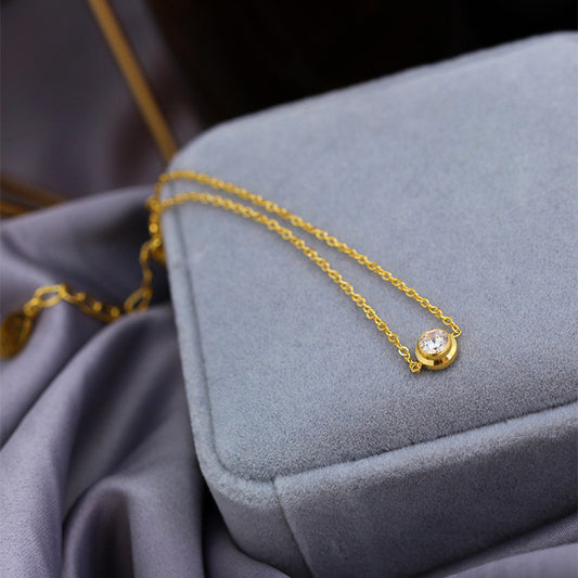 Titanium Steel Zircon Simple Children's Versatile Bracelet