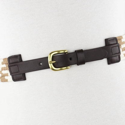 First layer cowhide belt women