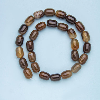 Contas de arroz ovais de cristal, contas soltas 