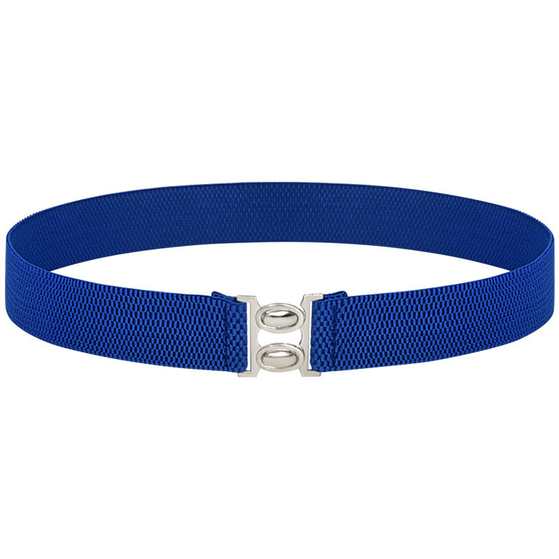 Elastic belt female black