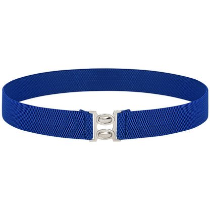 Elastic belt female black