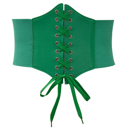 Plastic waist lace rivets