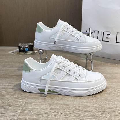 Flat mesh breathable shoes