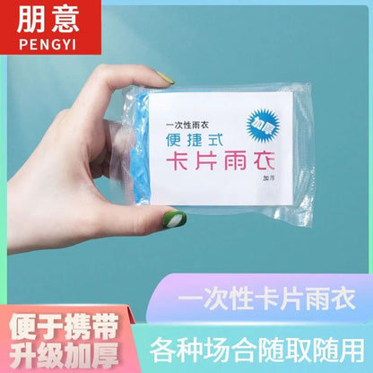 Disposable Compressed Portable Raincoat