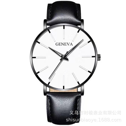 Geneva Fashion Thin Men's Quartz Watch