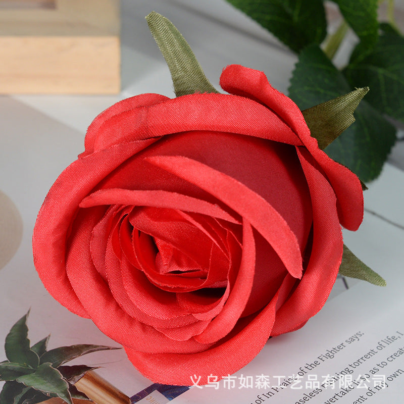 Simulation Royal Rose Silk Fabric Artificial Flower