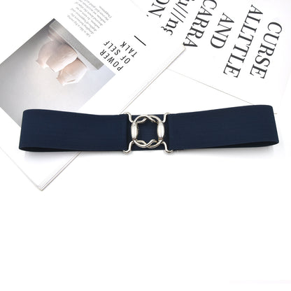 Popular women's belt gold buckle