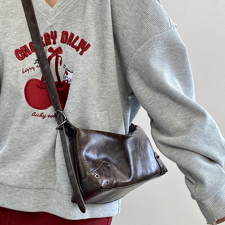 Spring and summer versatile shoulder crossbody bag