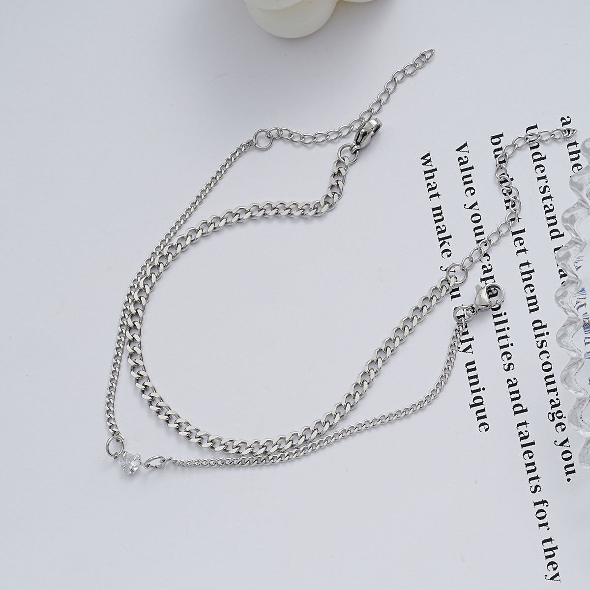 Stainless Steel Love Bracelet Set