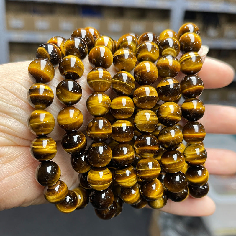 7A Natural Yellow Tiger's Eye Bracelet