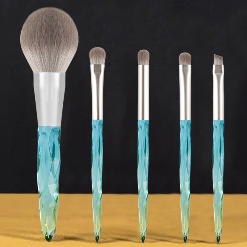 Acrylic Handle Soft Fiber Makeup Brush
