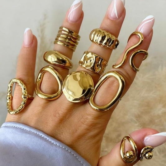 Women's Pig Nose Chain Open Ring