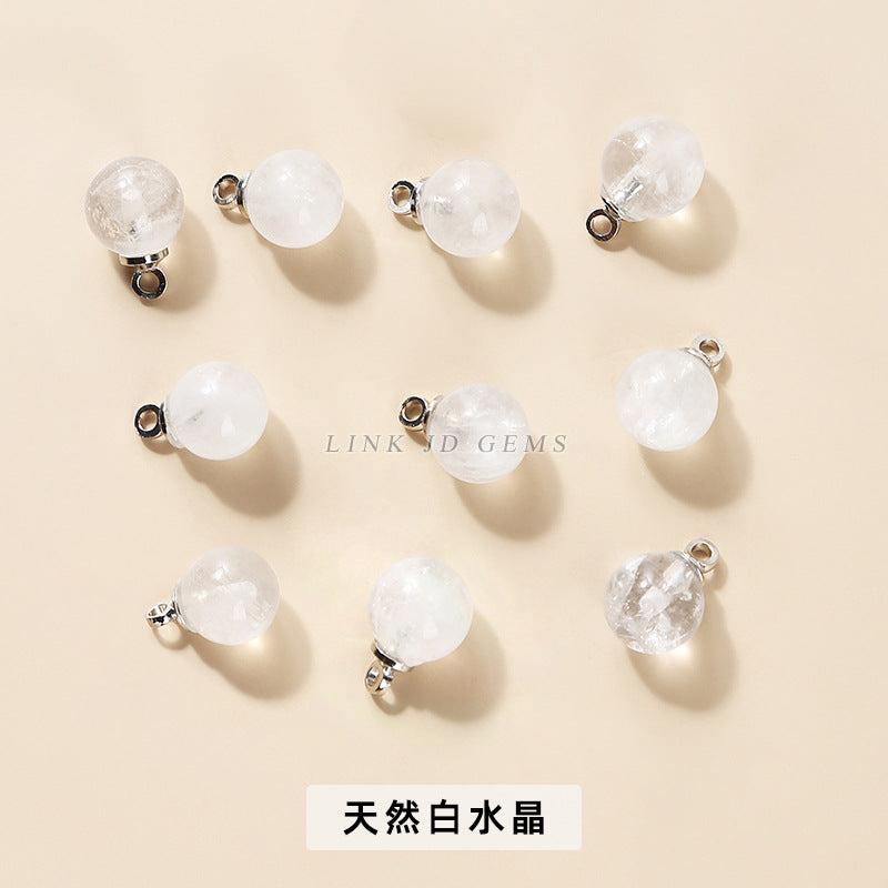 Round bead pendant DIY jewelry accessories