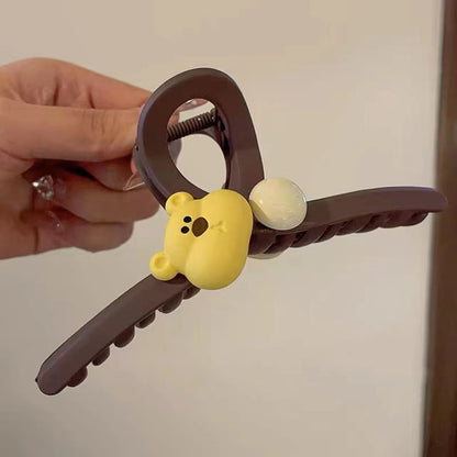 Cute bear hairpin