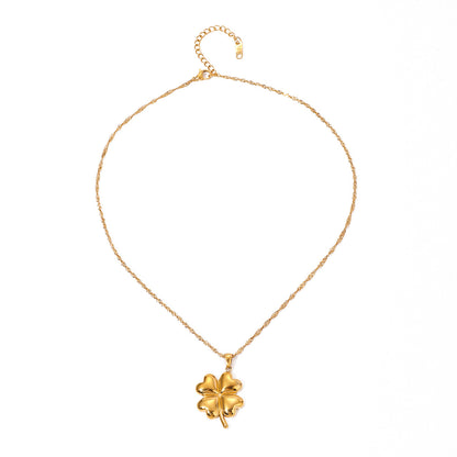 Four Leaf Clover Pendant Necklace